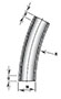 30º x 24 Inch (in) Radius Elbows 30º x 24 Inch (in) Radius Elbows