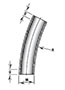 30º x 48 Inch (in) Radius Elbows 30º x 48 Inch (in) Radius Elbows