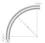 90º x 24 Inch (in) Radius Elbows 90º x 24 Inch (in) Radius Elbows
