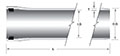 Interference Gasket Joint Iron Pipe Sizes (IPS) Straight Conduits Interference Gasket Joint Iron Pipe Sizes (IPS) Straight Conduits
