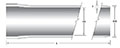 Interference Joint Iron Pipe Sizes (IPS) Straight Conduits Interference Joint Iron Pipe Sizes (IPS) Straight Conduits